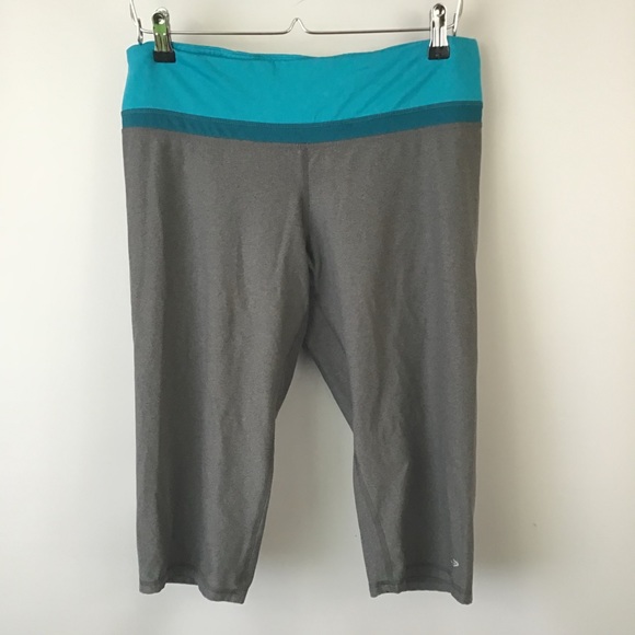 Champion Pants - Champion Capris Yoga Pants Teal Gray